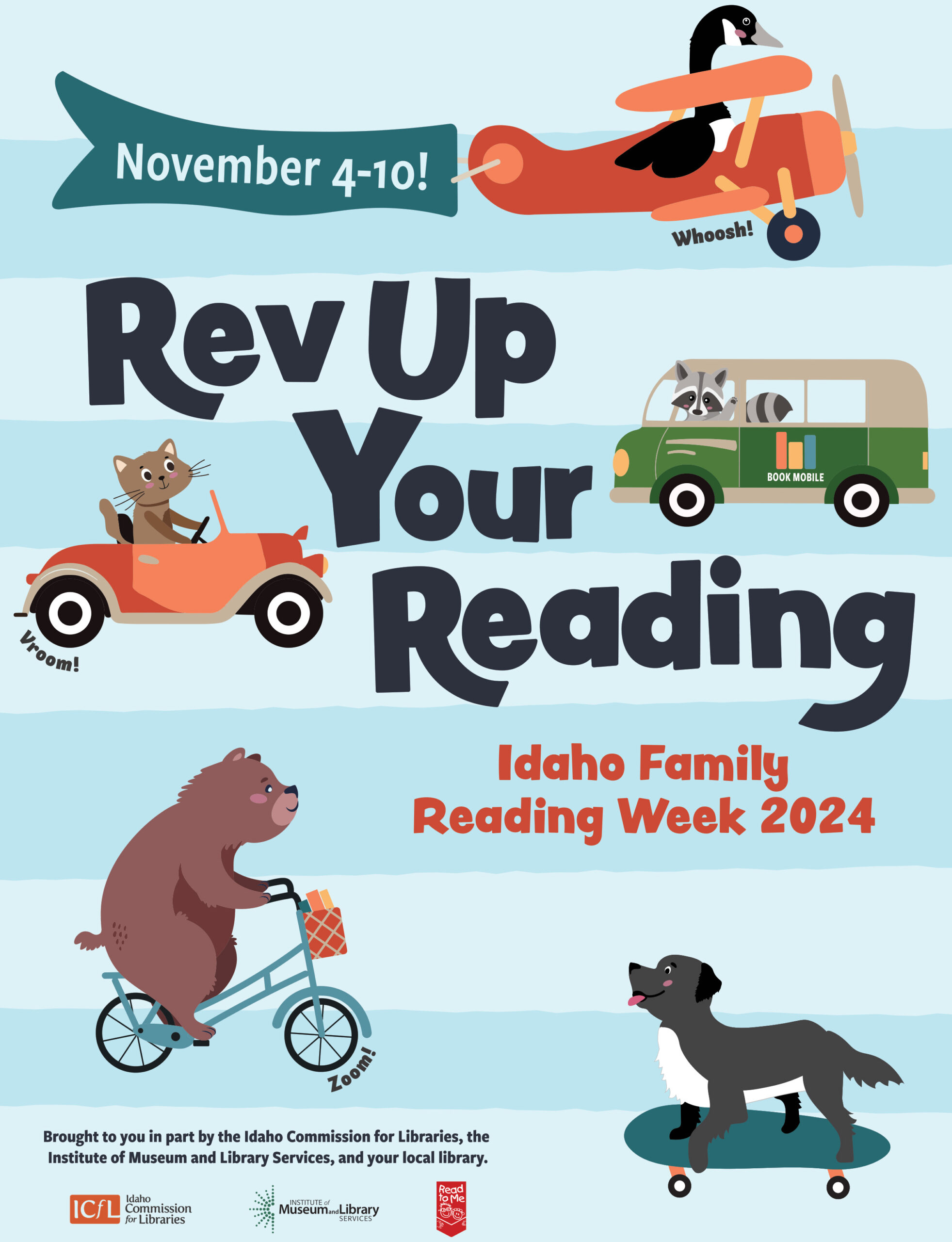 Idaho Family Reading Week November 4th through 10th